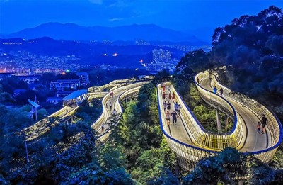 夜景燈光再升級(jí) 福州榕城越夜越美